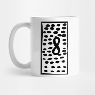 The number eight Mug